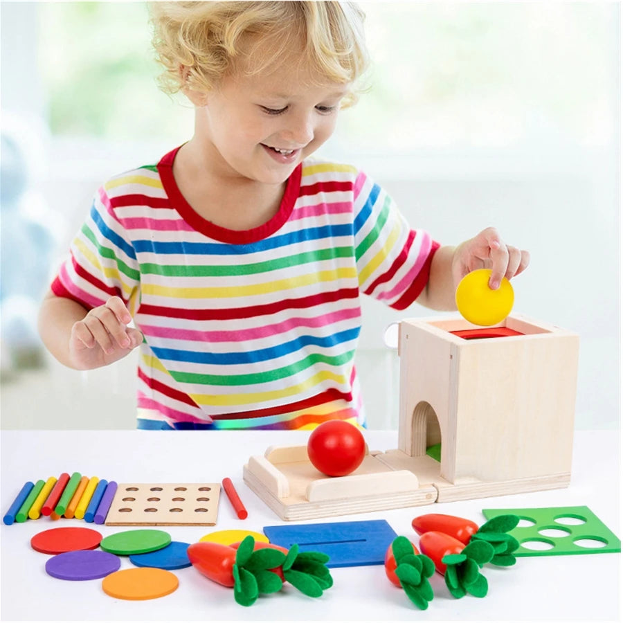 Cube d'activités bébé Montessori