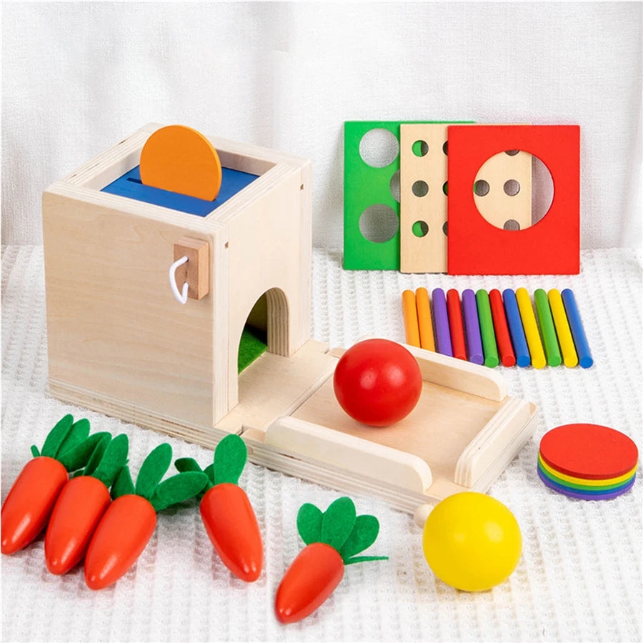 Cube d'activités bébé Montessori