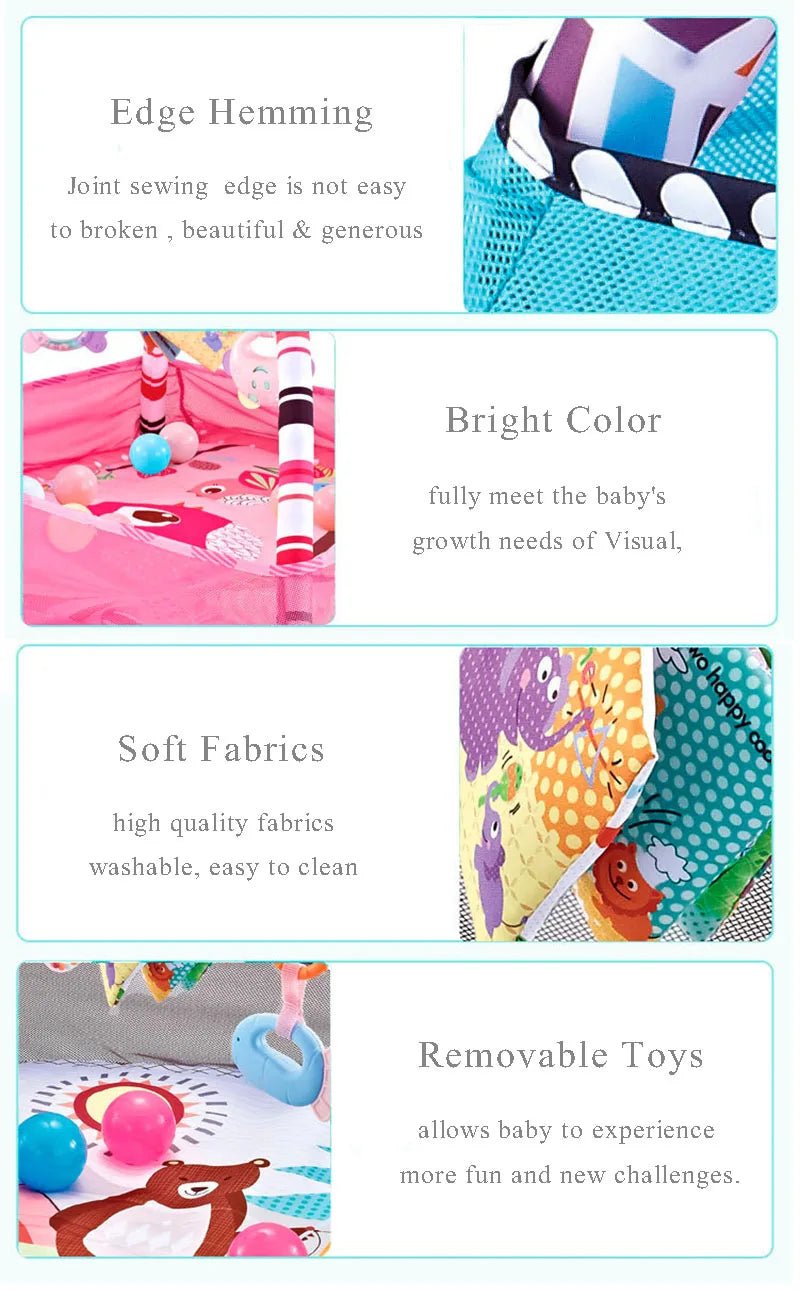 Tapis d'éveil bébé - boutdechouetmaman (NouNouGaGa)