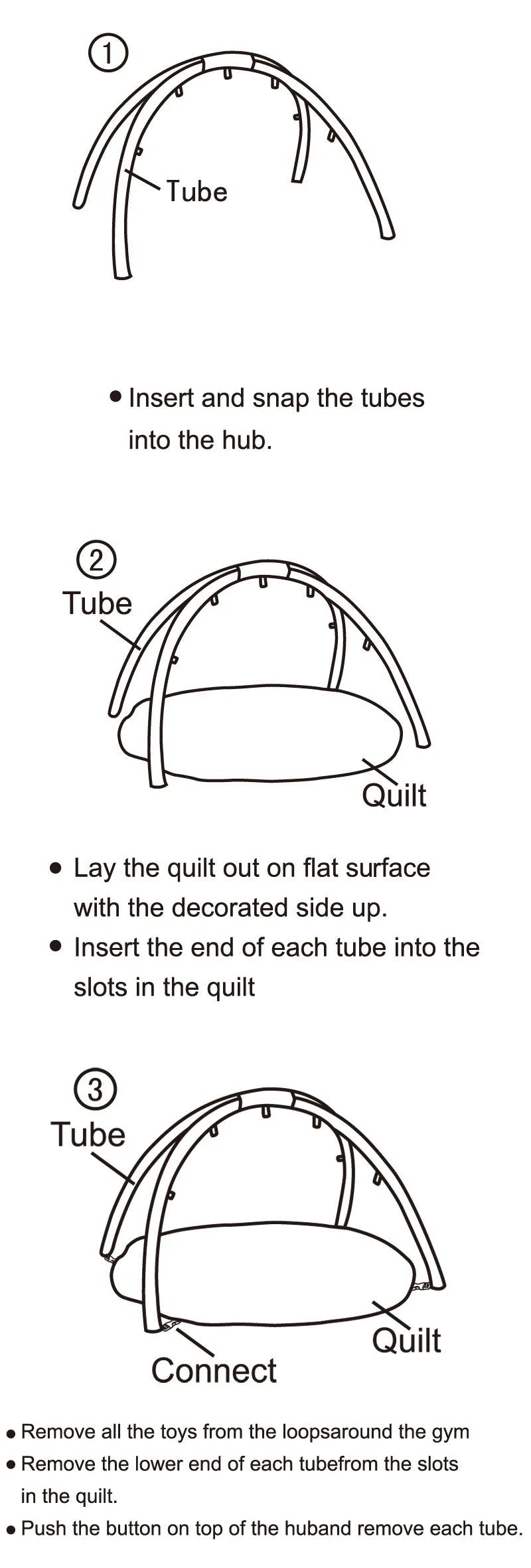 Tapis d'éveil bébé - boutdechouetmaman (NouNouGaGa)