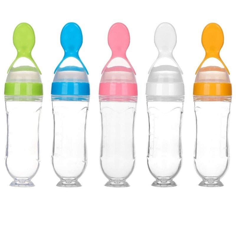 Biberon avec cuillère pour nouveau-né | EasyBottle™ - NouNouGaGa